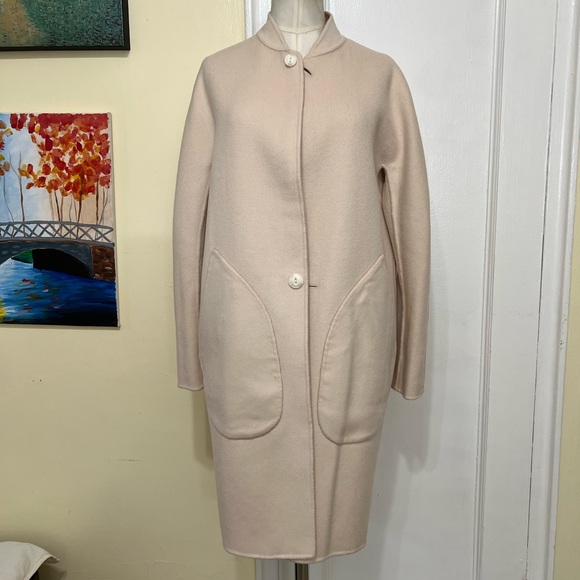 New RAG & BONE Reversible Cashmere Wool Darwen Coat - Picture 14 of 16